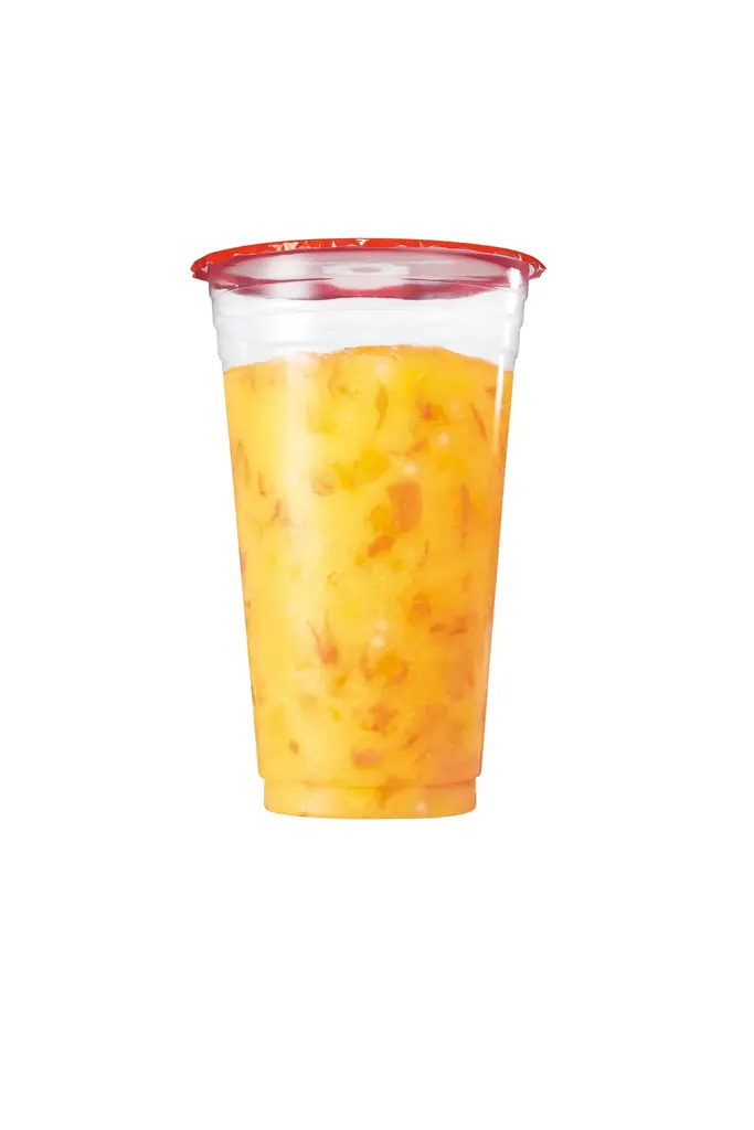 【ミスタードーナツ】4月27日（月）から氷のシャリシャリ感とフルーツなどの具材感にこだわったもぐもぐ食感が新感覚のドリンク『シャリもぐフルーツフローズン』を期間限定発売 画像 2