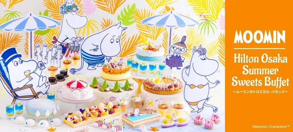 ムーミン夏スイーツビュッフェ
