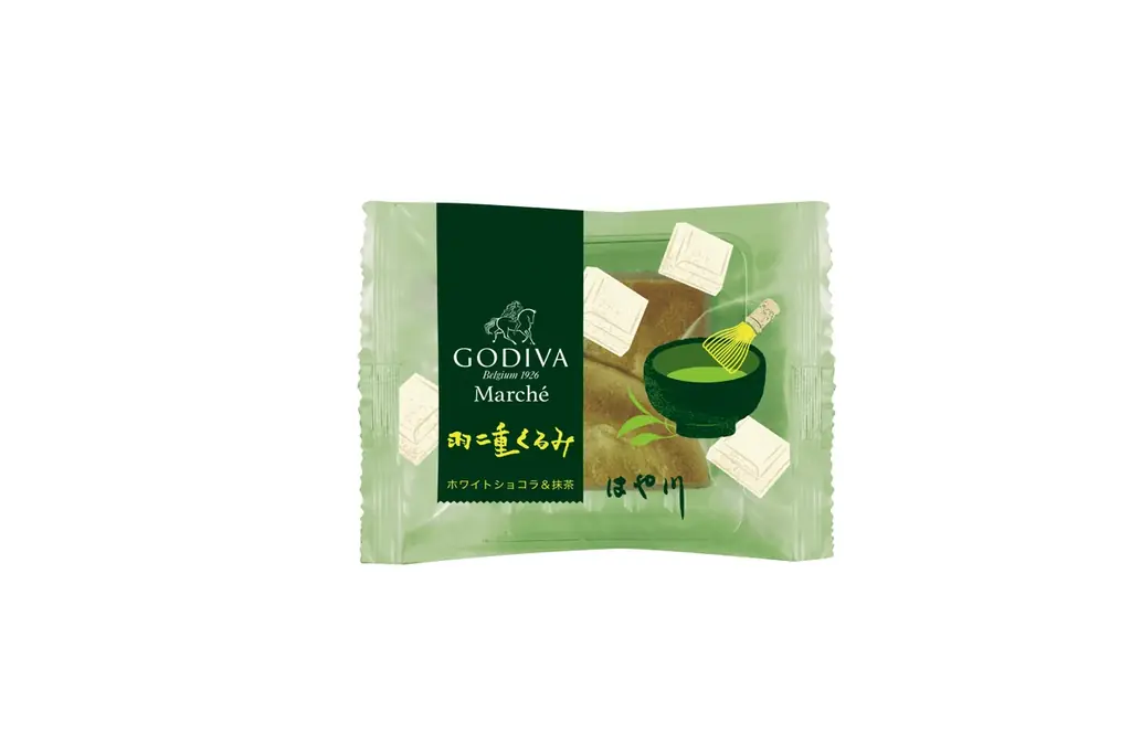 ともに100周年を迎える、ゴディバと福井県の「はや川」のコラボレーション！！ゴディバ「羽二重くるみ ホワイトショコラ＆抹茶」発売 画像 5