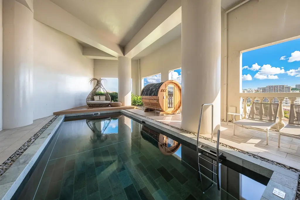 【沖縄リゾート最旬スタイル　「サウナ×プライベート×プール」で心身を解き放つ。ゴールドスイート全室バレルサウナ導入記念　2026年4月21日よりお得な宿泊プランが登場】 画像 3