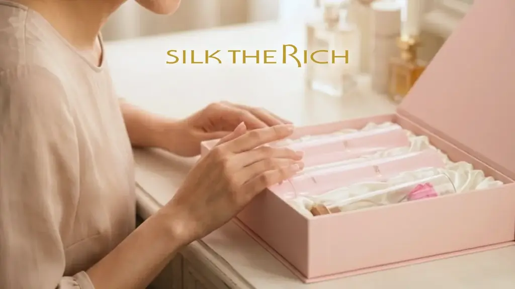 桃の香りで贈るSILK THE RICH母の日BOX
