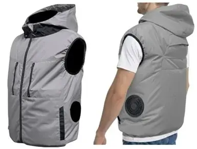 －10℃の遮熱効果で酷暑を乗り切る。「valborder」から裏チタンコーティングの「ファンが取り付けられるウェア」ベスト・半袖タイプが登場 画像 4