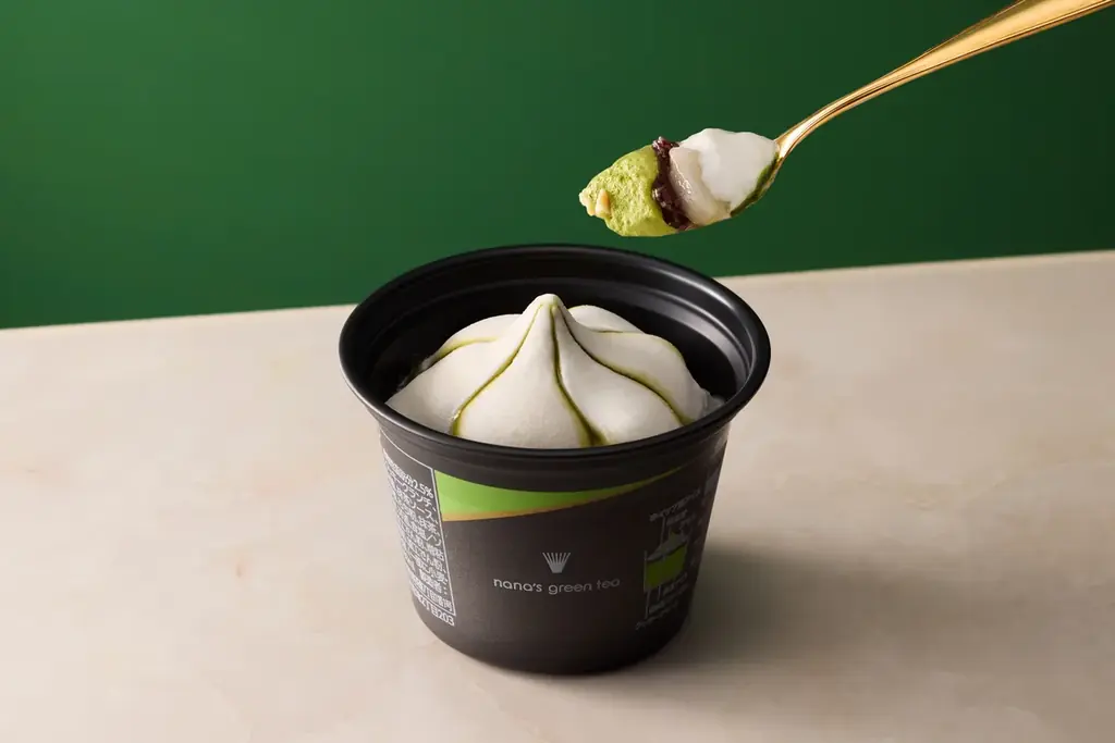 セブン‐イレブン・ジャパン × 井村屋 × nana’s green tea　看板商品「抹茶白玉パフェ」をアイスで再現　全国のセブン‐イレブンにて4月28日より発売 画像 2