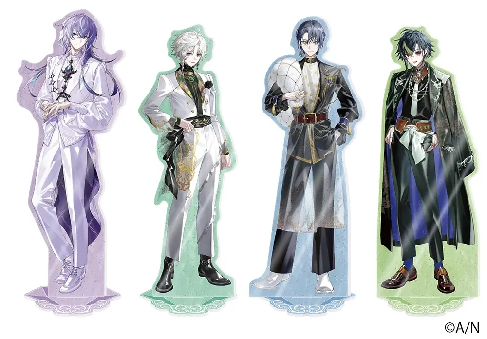 「にじさんじ」所属VTuberユニット・Dyticaのデビュー3周年記念フェアが、全国アニメイトで4月24日から開催！　撮りおろしビジュアルを使用した商品の販売や、グラッテコラボの実施も!! 画像 3