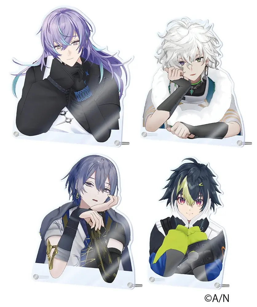 「にじさんじ」所属VTuberユニット・Dyticaのデビュー3周年記念フェアが、全国アニメイトで4月24日から開催！　撮りおろしビジュアルを使用した商品の販売や、グラッテコラボの実施も!! 画像 5