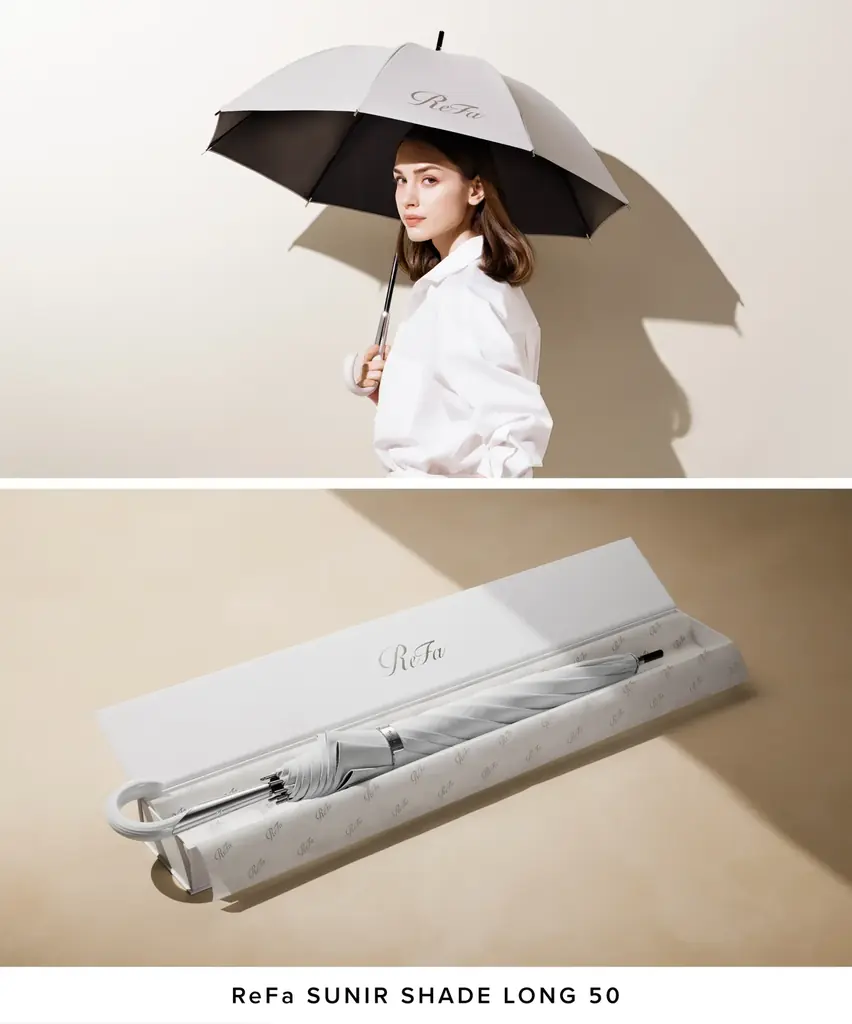 外出中も、美のコンディションを保つ「BEAUTY日傘」　ReFa SUNIR SHADE（リファスニールシェード）　2026年5月25日（月）ReFa GINZAにて新発売 画像 2