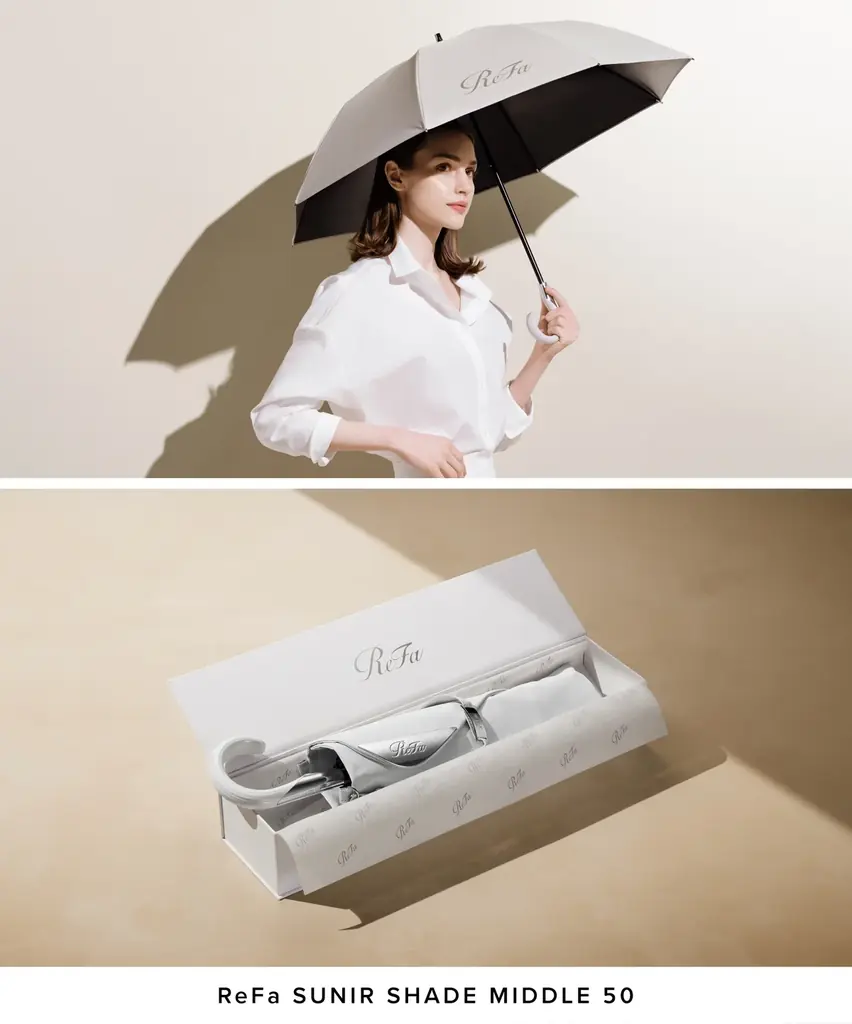 外出中も、美のコンディションを保つ「BEAUTY日傘」　ReFa SUNIR SHADE（リファスニールシェード）　2026年5月25日（月）ReFa GINZAにて新発売 画像 3