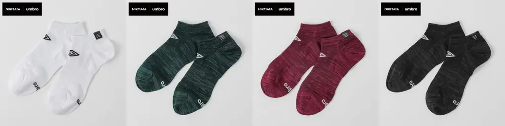 【イオン限定】「ＮＩＲＭＡＴＡ（ニルマータ）」×「ＵＭＢＲＯ（アンブロ）」コラボソックス新発売 画像 11