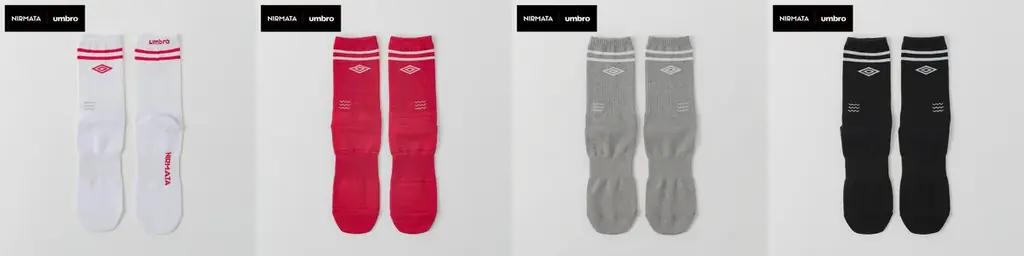【イオン限定】「ＮＩＲＭＡＴＡ（ニルマータ）」×「ＵＭＢＲＯ（アンブロ）」コラボソックス新発売 画像 8