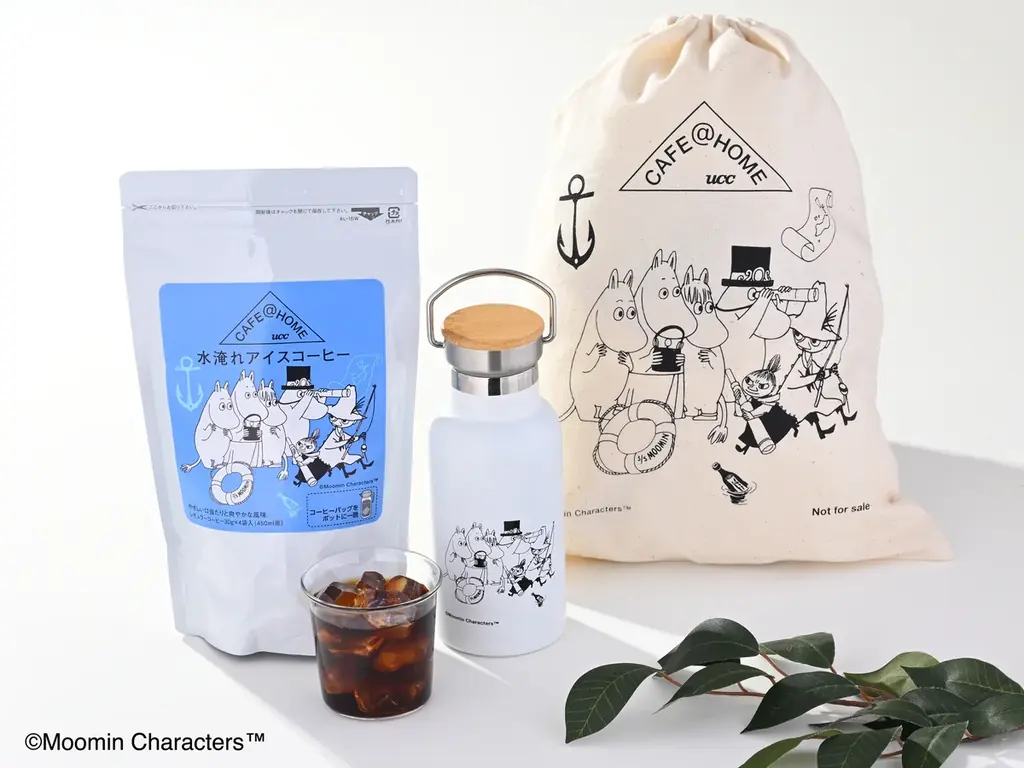 コーヒーバッグをポットに一晩、本格水淹れアイスコーヒー！毎年好評の『CAFE@HOME ムーミン谷 水淹れアイスコーヒー』が4月23日より数量限定で登場 画像 2