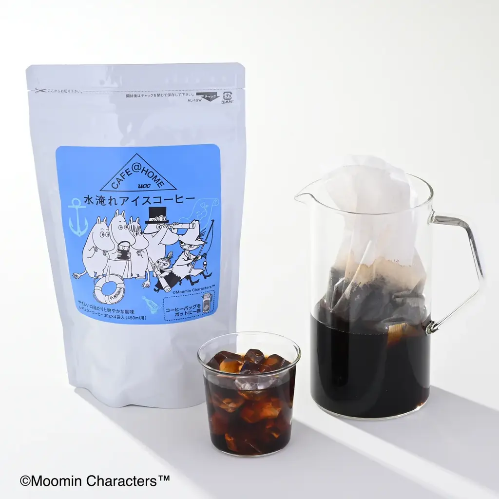 コーヒーバッグをポットに一晩、本格水淹れアイスコーヒー！毎年好評の『CAFE@HOME ムーミン谷 水淹れアイスコーヒー』が4月23日より数量限定で登場 画像 5