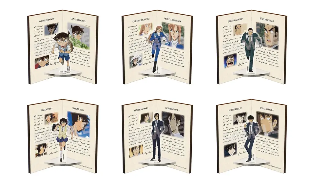 【名探偵コナン】ブック型アクリル&ウッドスタンドの発売が決定!!本日4/22(水)よりご予約受付を開始!! 画像 2