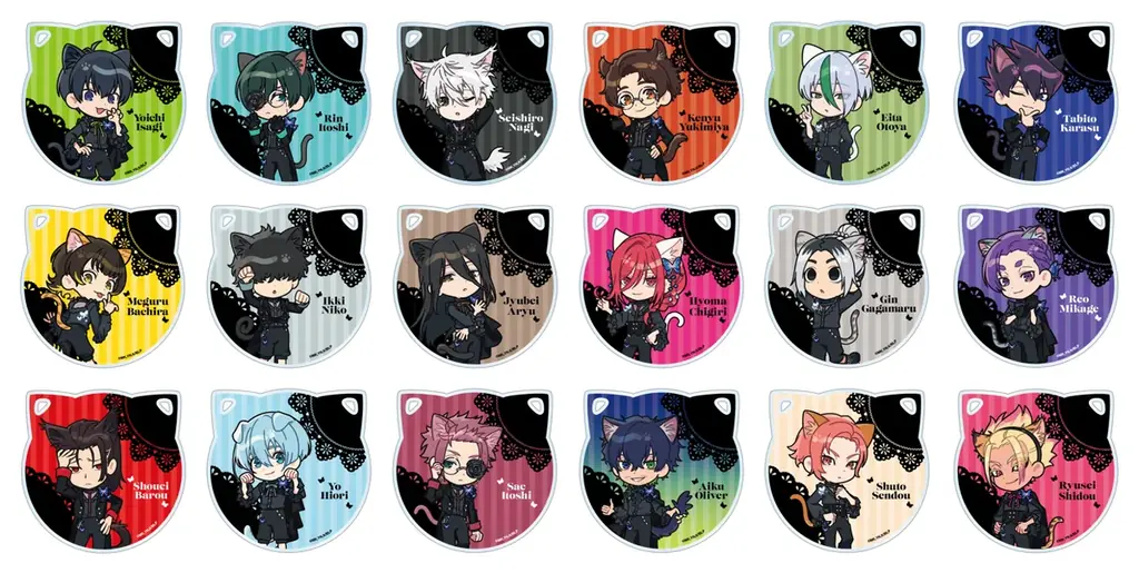 「ゴシック衣装」をテーマにしたオリジナルミニキャライラストが登場！ 「ブルーロック in NAMJATOWN 2026～蝶舞うゴシックパレードだニャ～」 5月22日(金)より、東京、福岡にて順次開催 画像 19