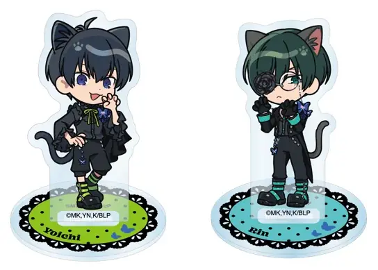 「ゴシック衣装」をテーマにしたオリジナルミニキャライラストが登場！ 「ブルーロック in NAMJATOWN 2026～蝶舞うゴシックパレードだニャ～」 5月22日(金)より、東京、福岡にて順次開催 画像 2