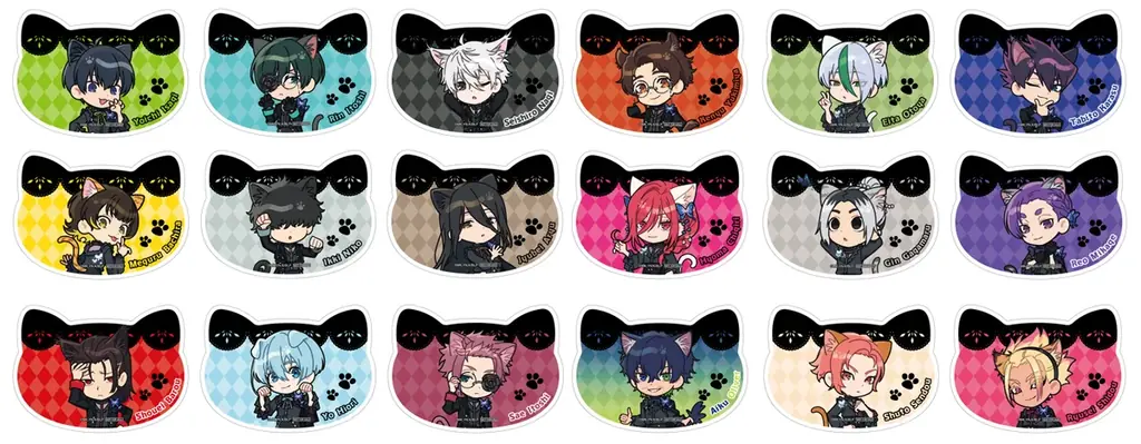 「ゴシック衣装」をテーマにしたオリジナルミニキャライラストが登場！ 「ブルーロック in NAMJATOWN 2026～蝶舞うゴシックパレードだニャ～」 5月22日(金)より、東京、福岡にて順次開催 画像 8