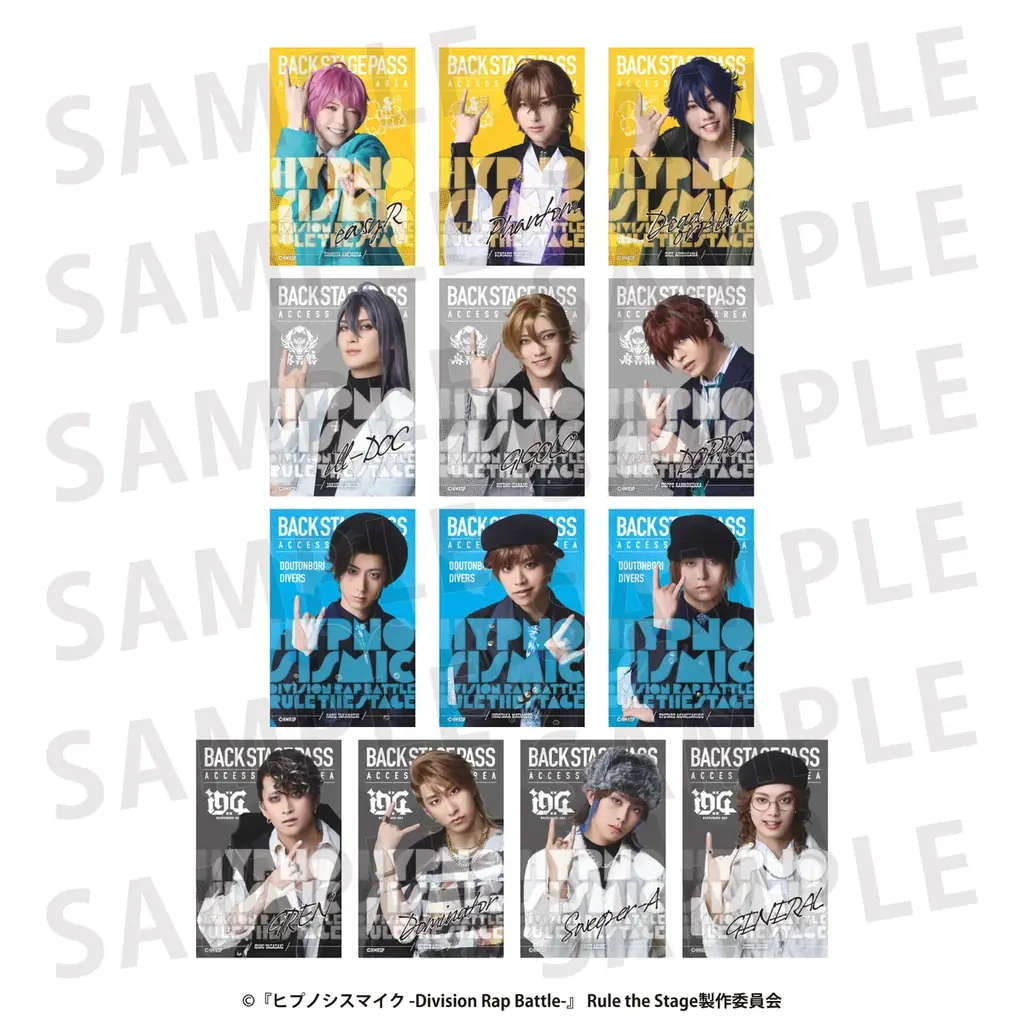 『ヒプノシスマイク -Division Rap Battle-』Rule the Stageコラボカフェin E-DINER開催！ 画像 10