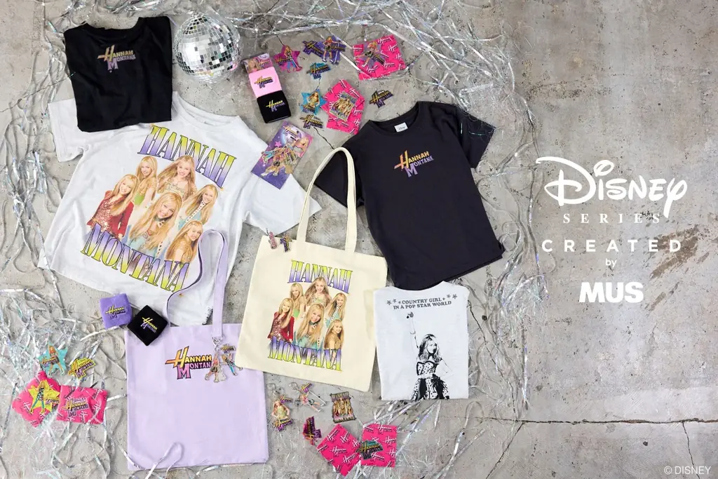 『MUS（エムユーエス）』の「Disney SERIES CREATED by MUS」よりHANNAH MONTANA COLLECTIONを4月30日(木)より発売開始 画像 1