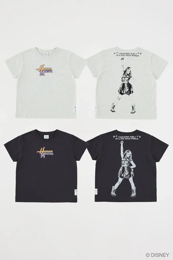 『MUS（エムユーエス）』の「Disney SERIES CREATED by MUS」よりHANNAH MONTANA COLLECTIONを4月30日(木)より発売開始 画像 3