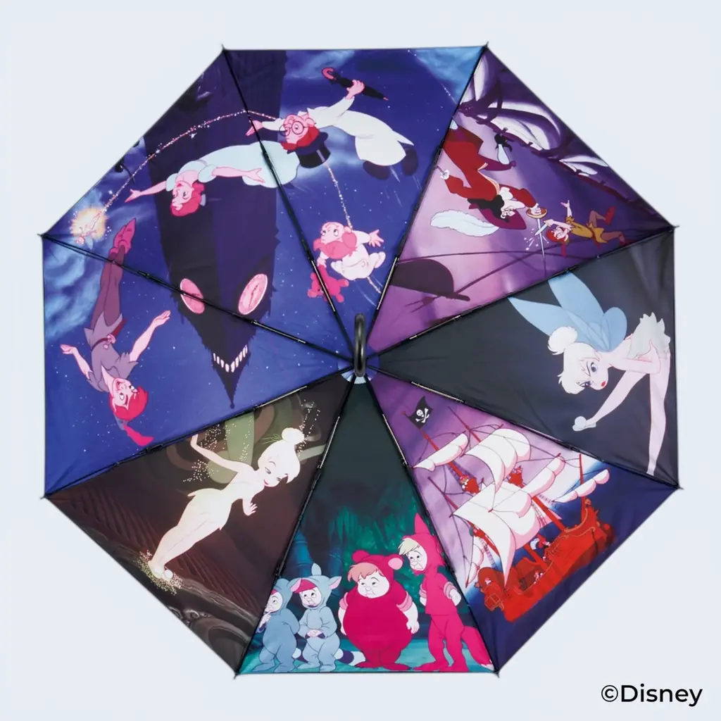 【ディズニー】映画の名シーンが傘の内側に広がる晴雨兼用折りたたみ傘！スケーターよりDisney THE MARKET in 阪急うめだ本店にて先行発売 画像 15