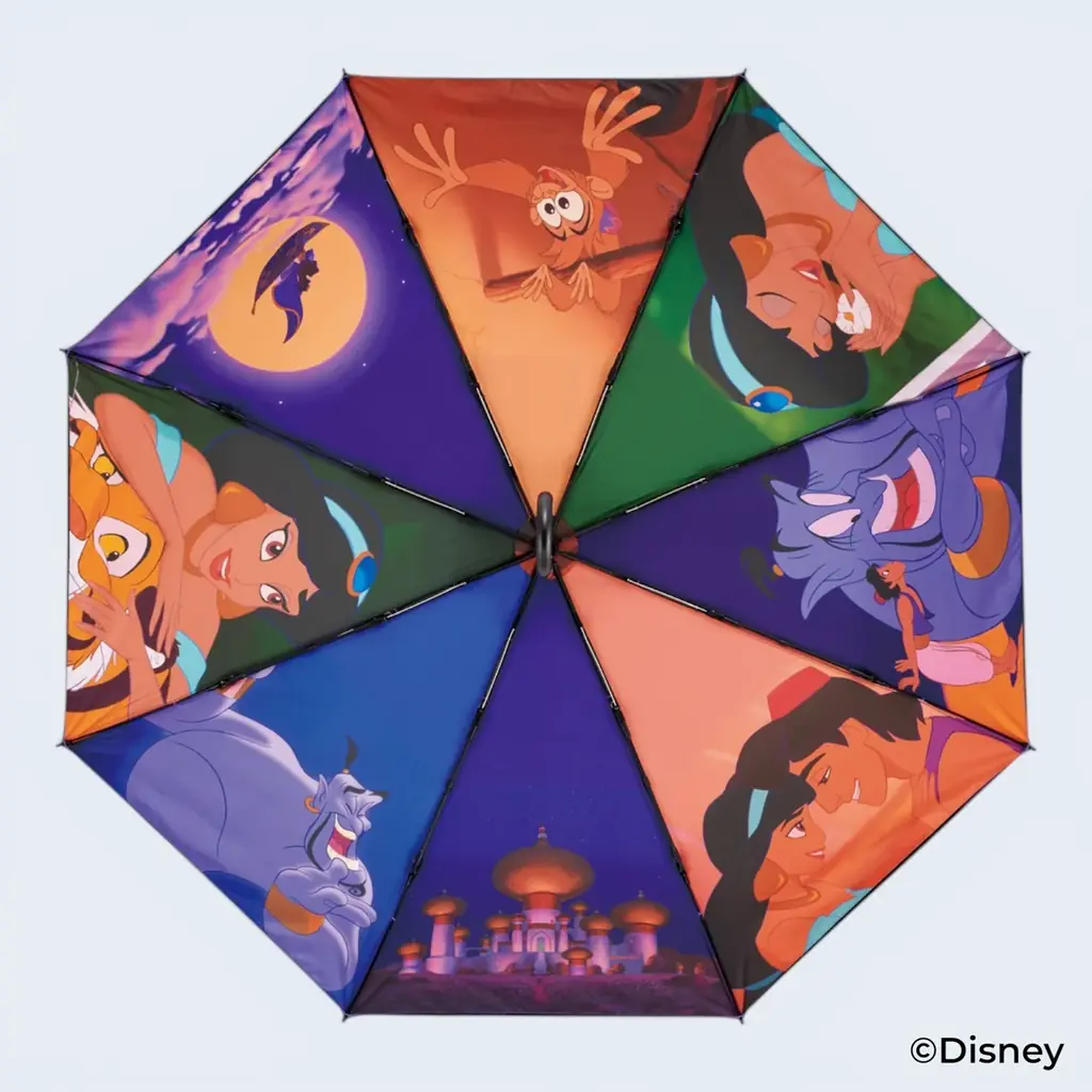 【ディズニー】映画の名シーンが傘の内側に広がる晴雨兼用折りたたみ傘！スケーターよりDisney THE MARKET in 阪急うめだ本店にて先行発売 画像 23