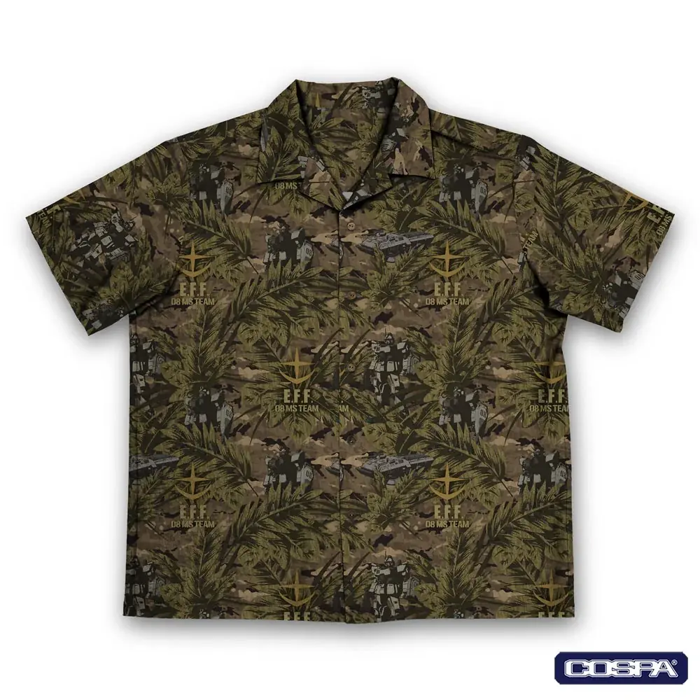 『機動戦士ガンダム 第08MS小隊』アロハシャツ 2026MODELが初回生産限定で新登場！【株式会社コスパ】 画像 4