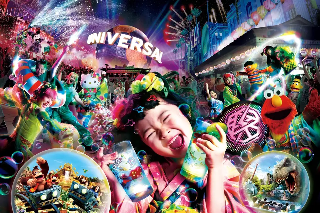 USJの夜祭り「ネオン・グロウアップ」7月1日開幕