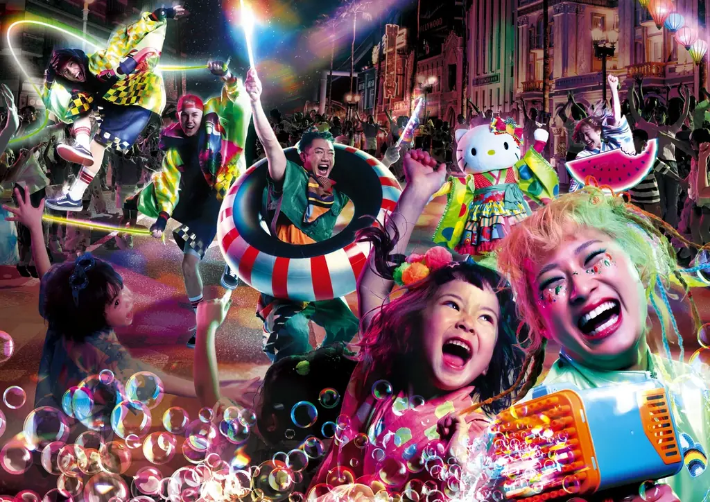 ユニバーサル・スタジオ・ジャパン　夏イベント開催決定２５周年の夏の夜を一新します！新サマー・エンターテイメント『ユニバーサル・サマー・マツリ・ナイト ～ネオン・グロウアップ～』７月１日誕生！ 画像 3