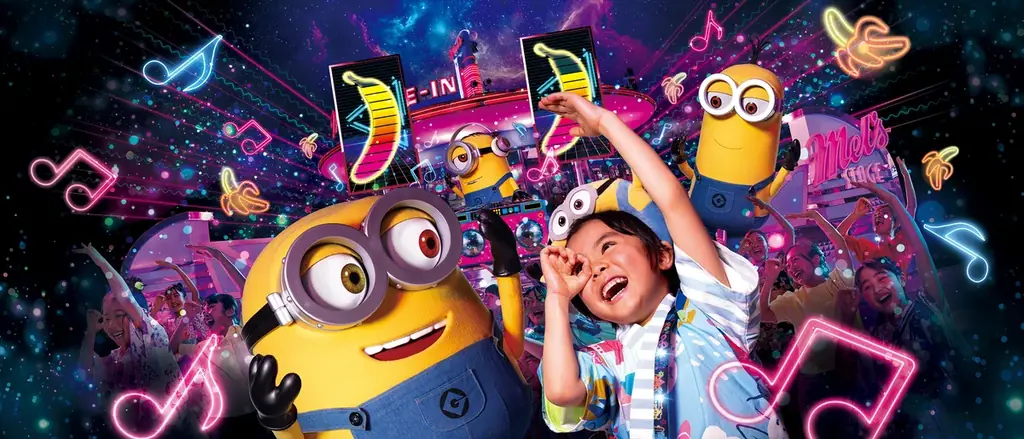 ユニバーサル・スタジオ・ジャパン　夏イベント開催決定２５周年の夏の夜を一新します！新サマー・エンターテイメント『ユニバーサル・サマー・マツリ・ナイト ～ネオン・グロウアップ～』７月１日誕生！ 画像 5