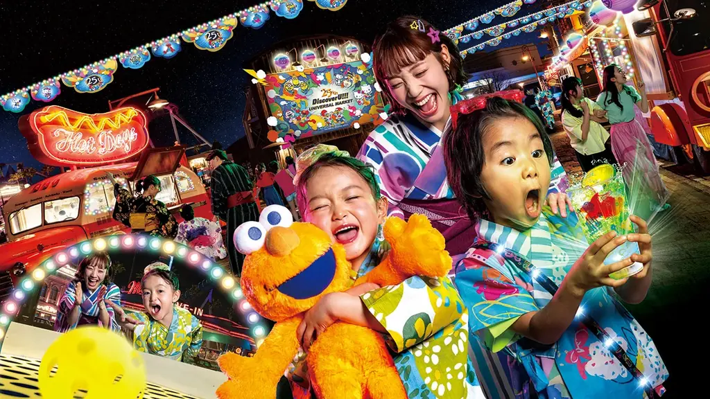 ユニバーサル・スタジオ・ジャパン　夏イベント開催決定２５周年の夏の夜を一新します！新サマー・エンターテイメント『ユニバーサル・サマー・マツリ・ナイト ～ネオン・グロウアップ～』７月１日誕生！ 画像 6