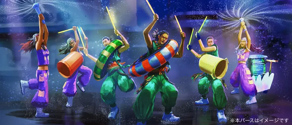 ユニバーサル・スタジオ・ジャパン　夏イベント開催決定２５周年の夏の夜を一新します！新サマー・エンターテイメント『ユニバーサル・サマー・マツリ・ナイト ～ネオン・グロウアップ～』７月１日誕生！ 画像 9