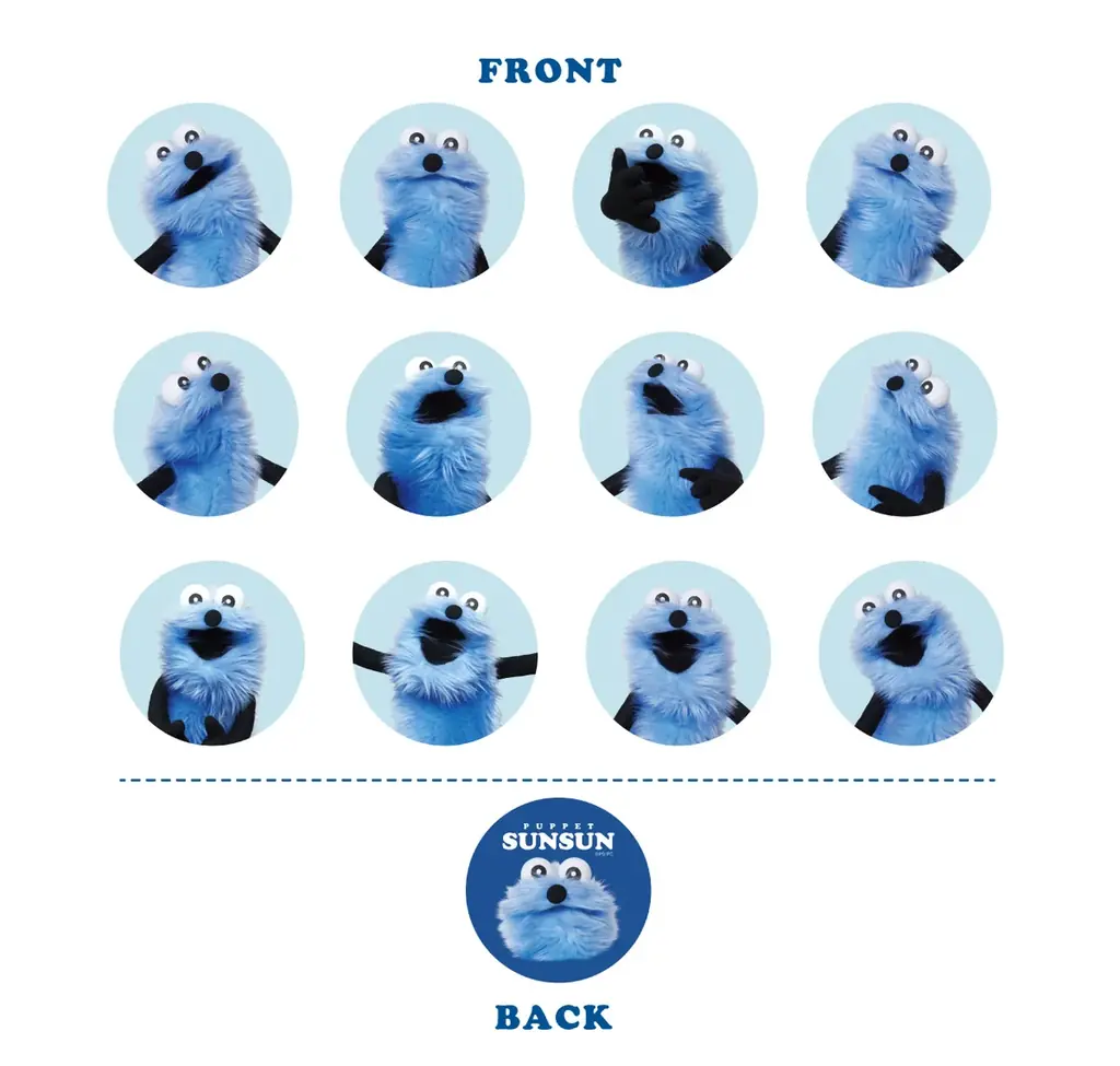 総フォロワー数300万人超えの大人気キャラクターパペットスンスンがHappyくじに初登場！ 画像 7