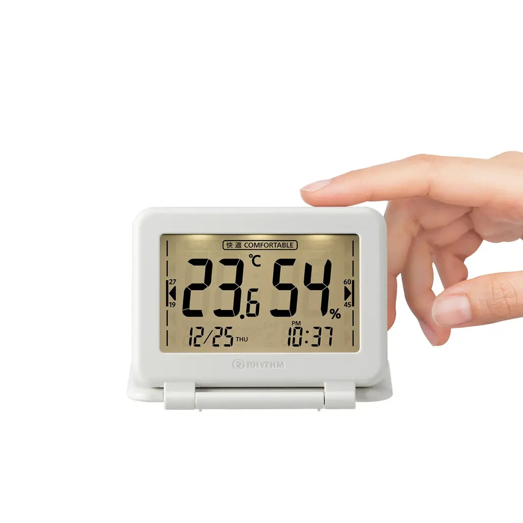 いつでもどこでも、体調管理に役立つ　コンパクトな持ち運べる温湿度計「COMFOMETER Portable」発売 画像 11