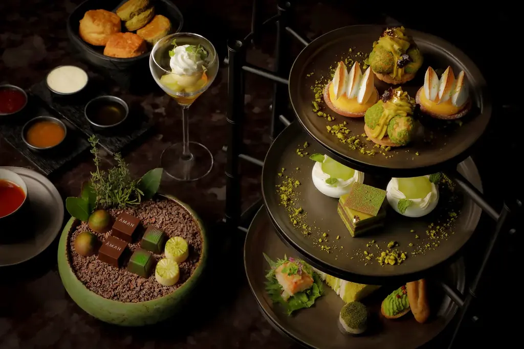 初夏の緑デザート