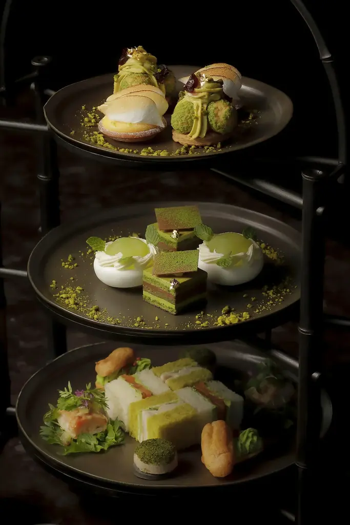 【アマン東京】「緑」の季節を楽しむ初夏のデザートメニューのご案内　『シェイド  オブ グリーン アフタヌーンティー』など3種をご提供 画像 2