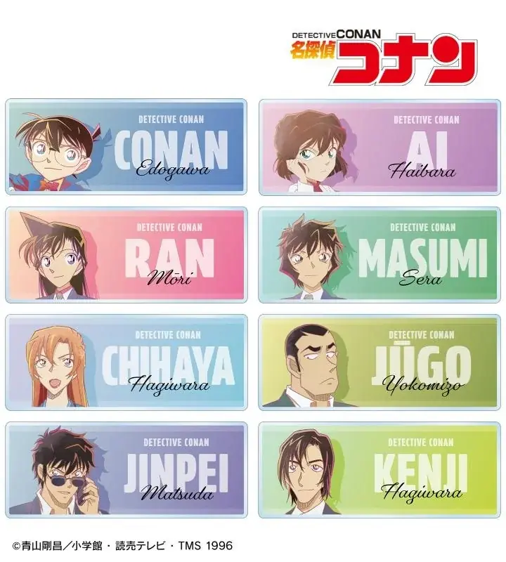 『名探偵コナン』のトレーディング Ani-Art clear label 第2弾 アクリルネームプレートなどの受注を開始！！アニメ・漫画のオリジナルグッズを販売する「AMNIBUS」にて 画像 2