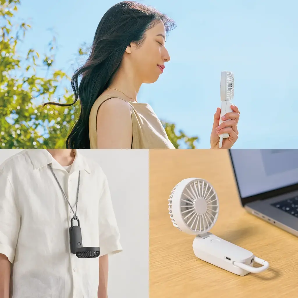 ハンディファンセット購入で特典「電波デジタル時計」をプレゼント！楽天公式EC「春のお出かけキャンペーン」を実施 画像 5