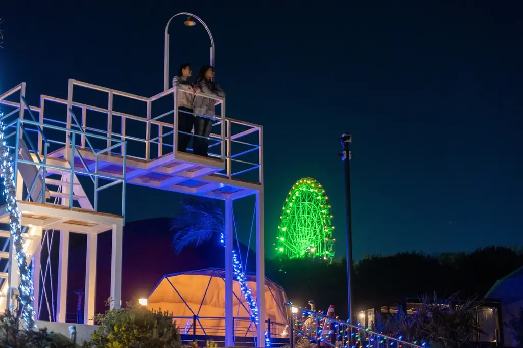 【淡路島・ニュースポット誕生！】～”グランピングリゾートAwaji”に海景×夜景のぞむ”絶景・展望台”OPEN！～【記念のペア割プラン登場】 画像 4
