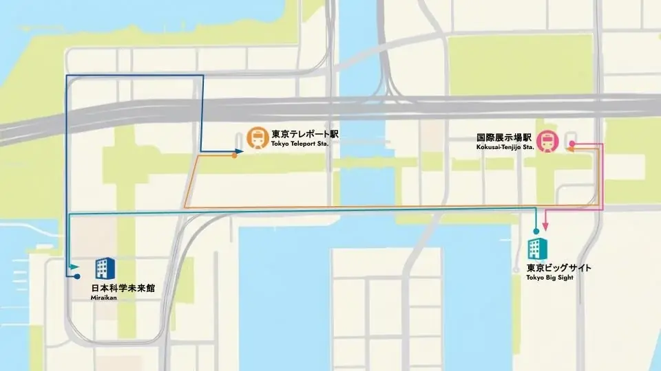 ティアフォー、SusHi Tech Tokyo 2026でトヨタ製「e-Palette」を展示　自動運転バスの移動サービス実証を実施 画像 2