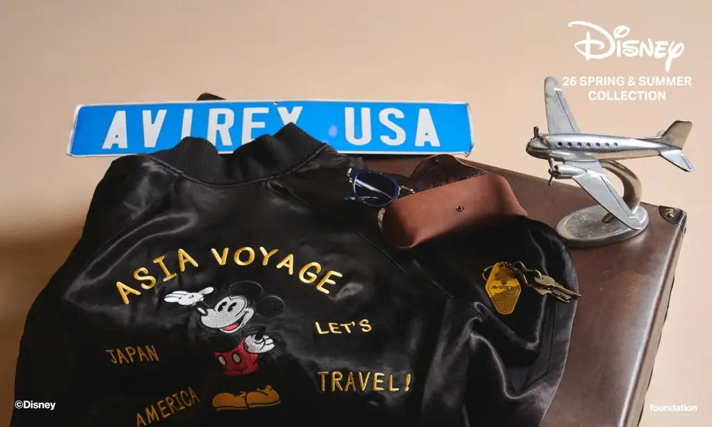 AVIREX×ディズニー「ASIA VOYAGE」4/25発売コレクション