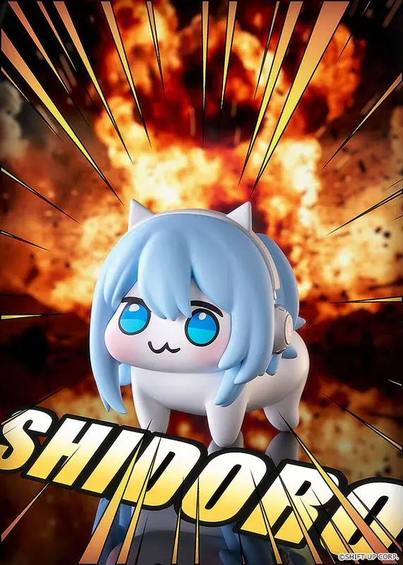 『勝利の女神：NIKKE』より、「SHIDORO」が大きめサイズのソフトビニール製フィギュアで登場。 画像 2