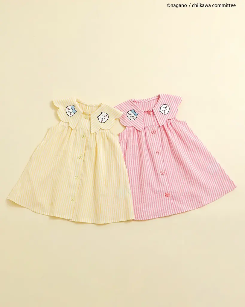 【アニメちいかわ】こども服「アプレ レ クール」から「アニメちいかわ」との初コラボアイテムが発売！男女ベビーみんなでたのしめる初夏にぴったりなときめきコレクション！ 画像 11