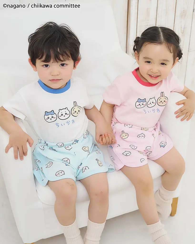 【アニメちいかわ】こども服「アプレ レ クール」から「アニメちいかわ」との初コラボアイテムが発売！男女ベビーみんなでたのしめる初夏にぴったりなときめきコレクション！ 画像 17