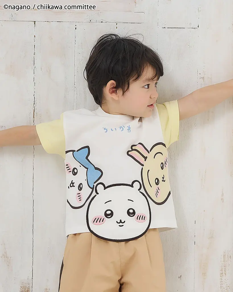 【アニメちいかわ】こども服「アプレ レ クール」から「アニメちいかわ」との初コラボアイテムが発売！男女ベビーみんなでたのしめる初夏にぴったりなときめきコレクション！ 画像 4