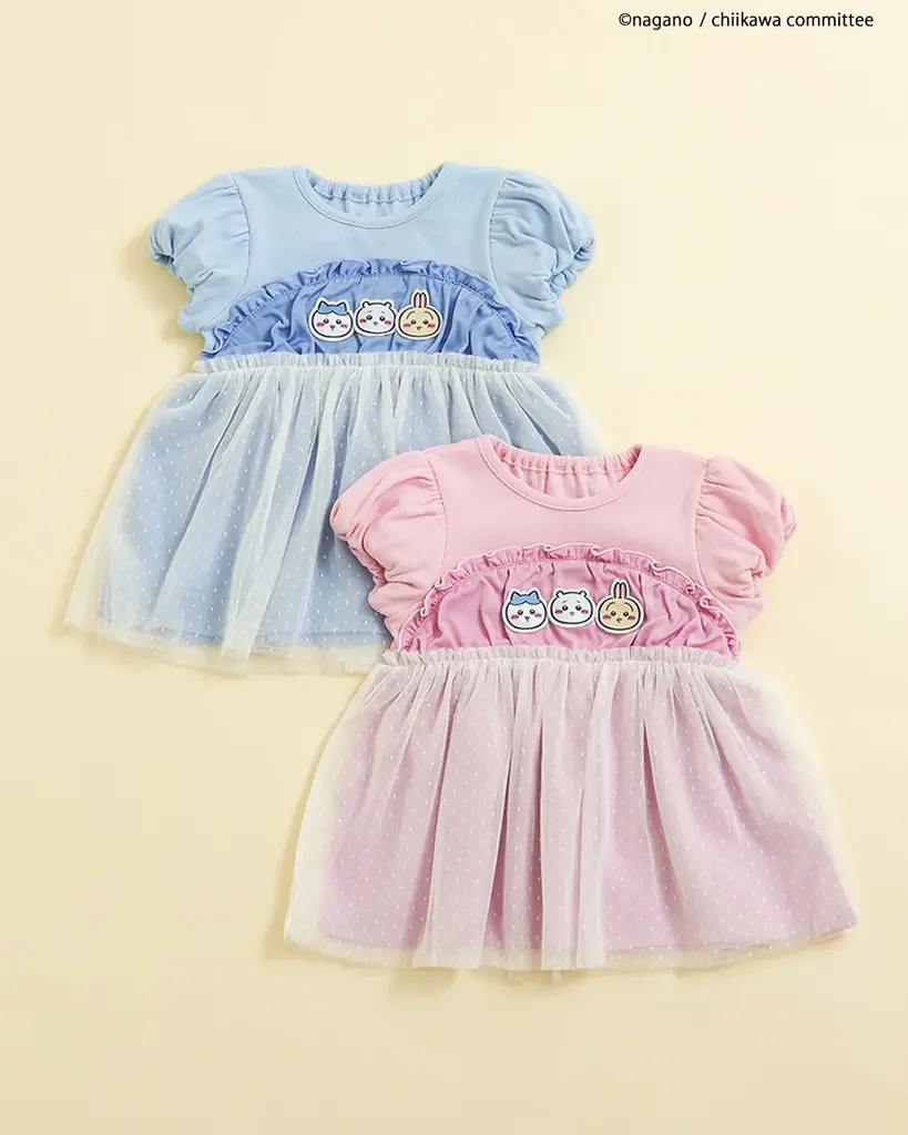 【アニメちいかわ】こども服「アプレ レ クール」から「アニメちいかわ」との初コラボアイテムが発売！男女ベビーみんなでたのしめる初夏にぴったりなときめきコレクション！ 画像 6