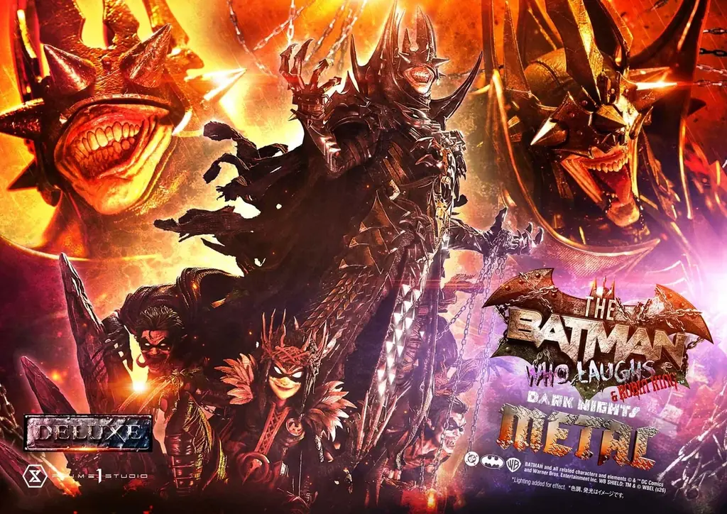 DCコミックス『ダークナイツ：デスメタル』から、「バットマン・フーラフズ＆ロビンキング」を1/3スケールで立体化 画像 1