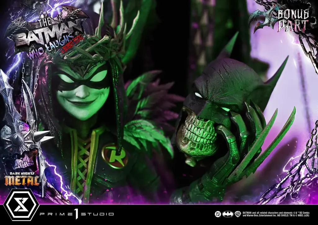 DCコミックス『ダークナイツ：デスメタル』から、「バットマン・フーラフズ＆ロビンキング」を1/3スケールで立体化 画像 17