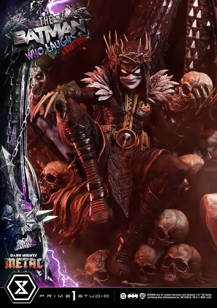 DCコミックス『ダークナイツ：デスメタル』から、「バットマン・フーラフズ＆ロビンキング」を1/3スケールで立体化 画像 4