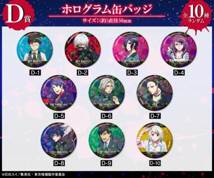 TVアニメ『東京喰種トーキョーグール』オンラインくじが販売開始！ 画像 5