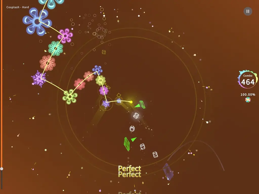 新感覚！物理演算リズムゲーム『dropin – 重力のある音ゲー』本日4月23日（木）よりスマホ向けに配信開始！　最大5曲を採用する楽曲公募コンテストも同時スタート！ 画像 4