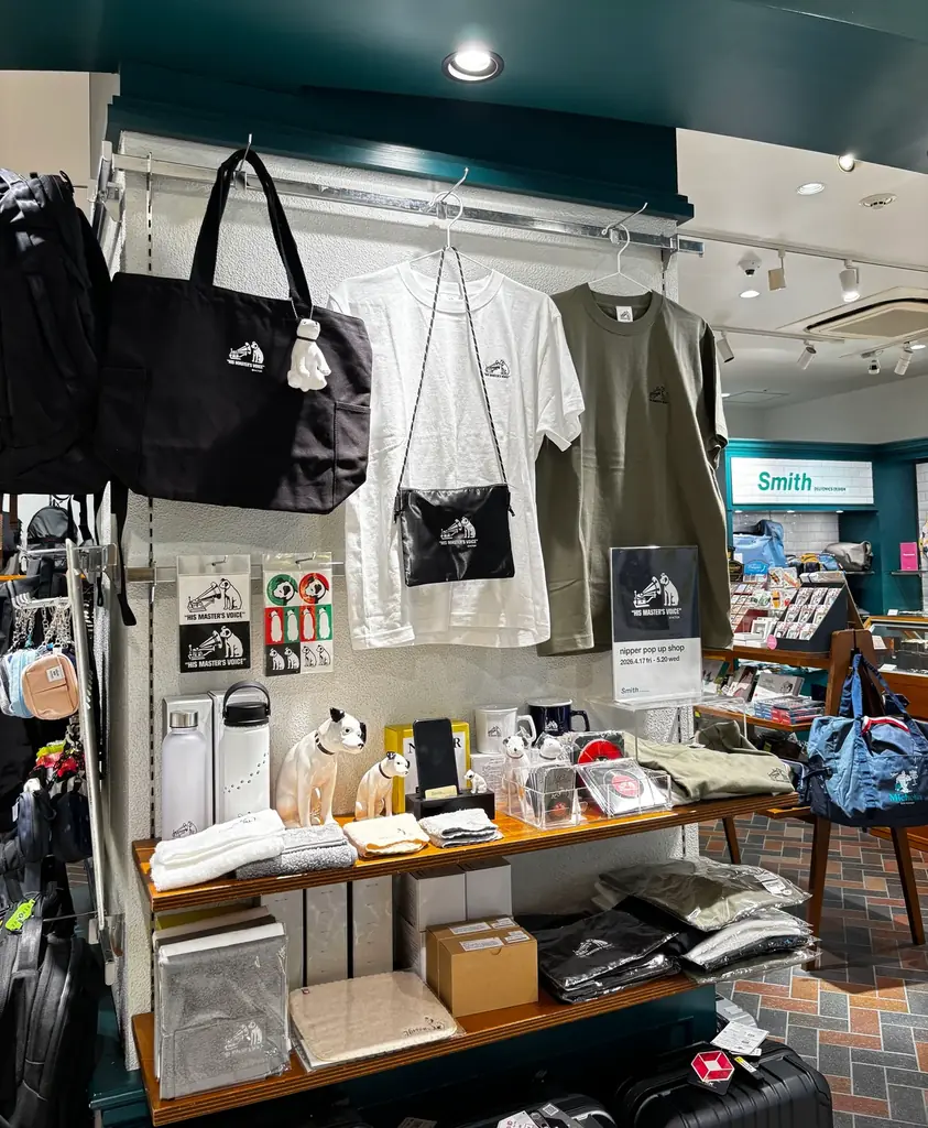 ビクターのシンボル、犬のマークのキャラクター「ニッパー」のグッズがSmithに登場！「nipper pop up shop at Smith」開催中！ 画像 4